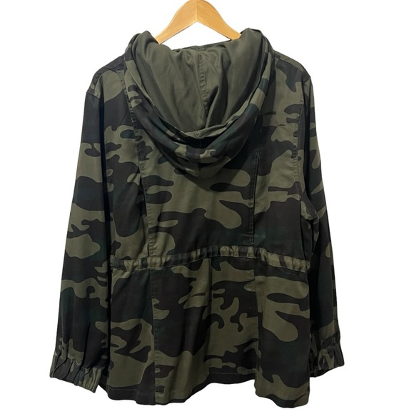 Design Lab Lord & Taylor Utility Jacket- Size 1X - Picture 3 of 6